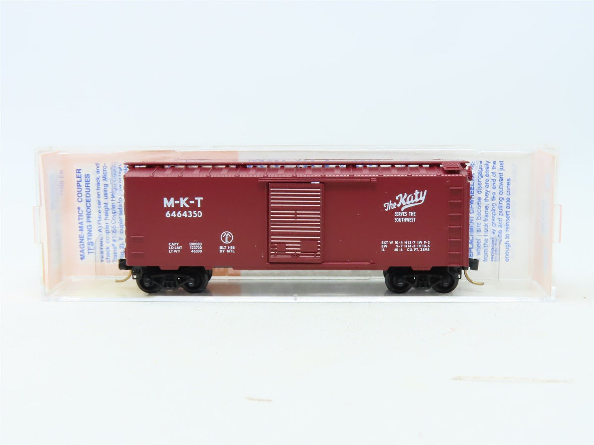 N Scale Micro-Trains MTL Lowell Smith 6464-350 MKT &quot;Katy&quot; Boxcar #6464350