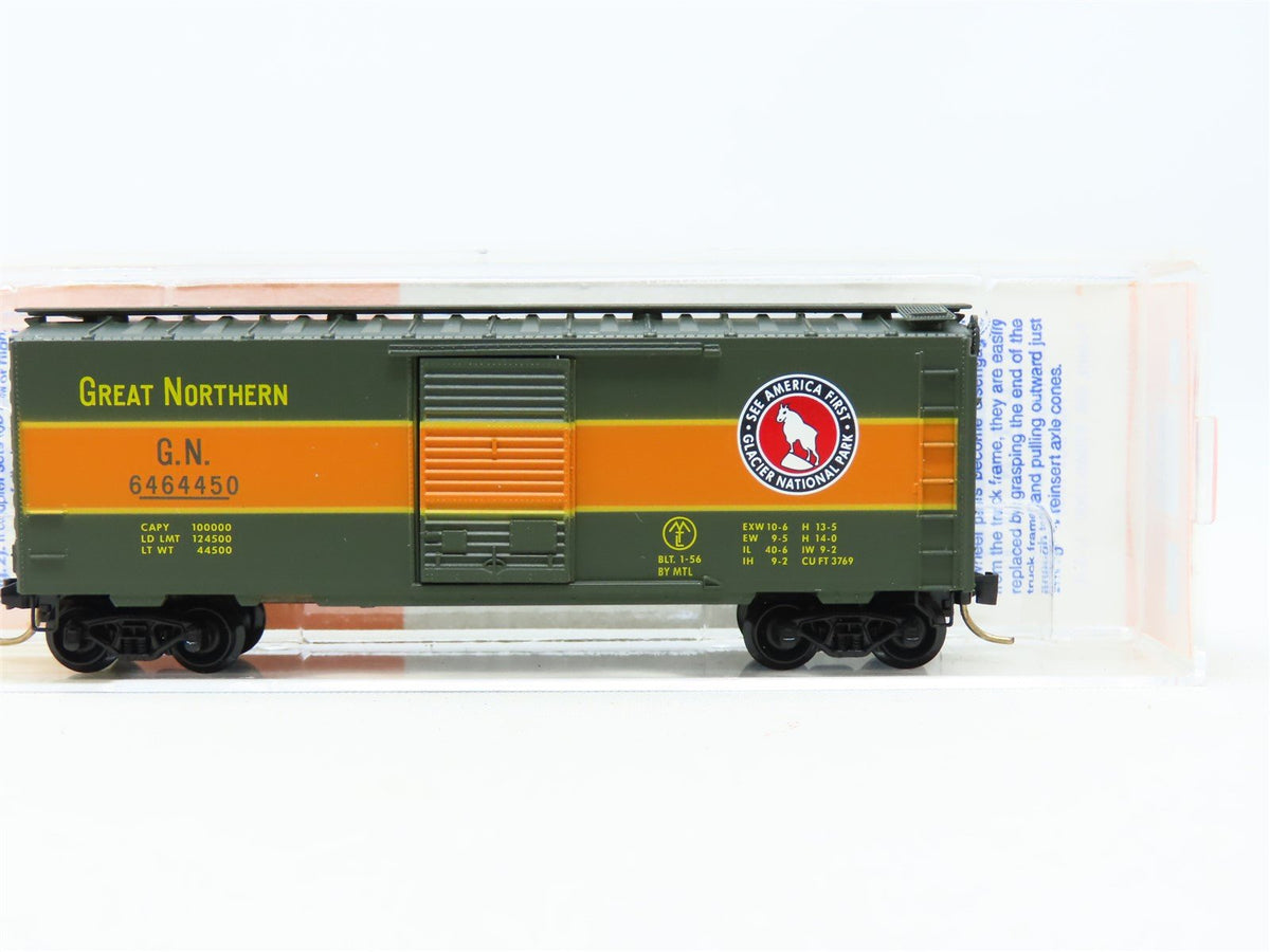 N Scale Micro-Trains MTL Lowell Smith 6464-450 GN Great Northern Boxcar #6464450