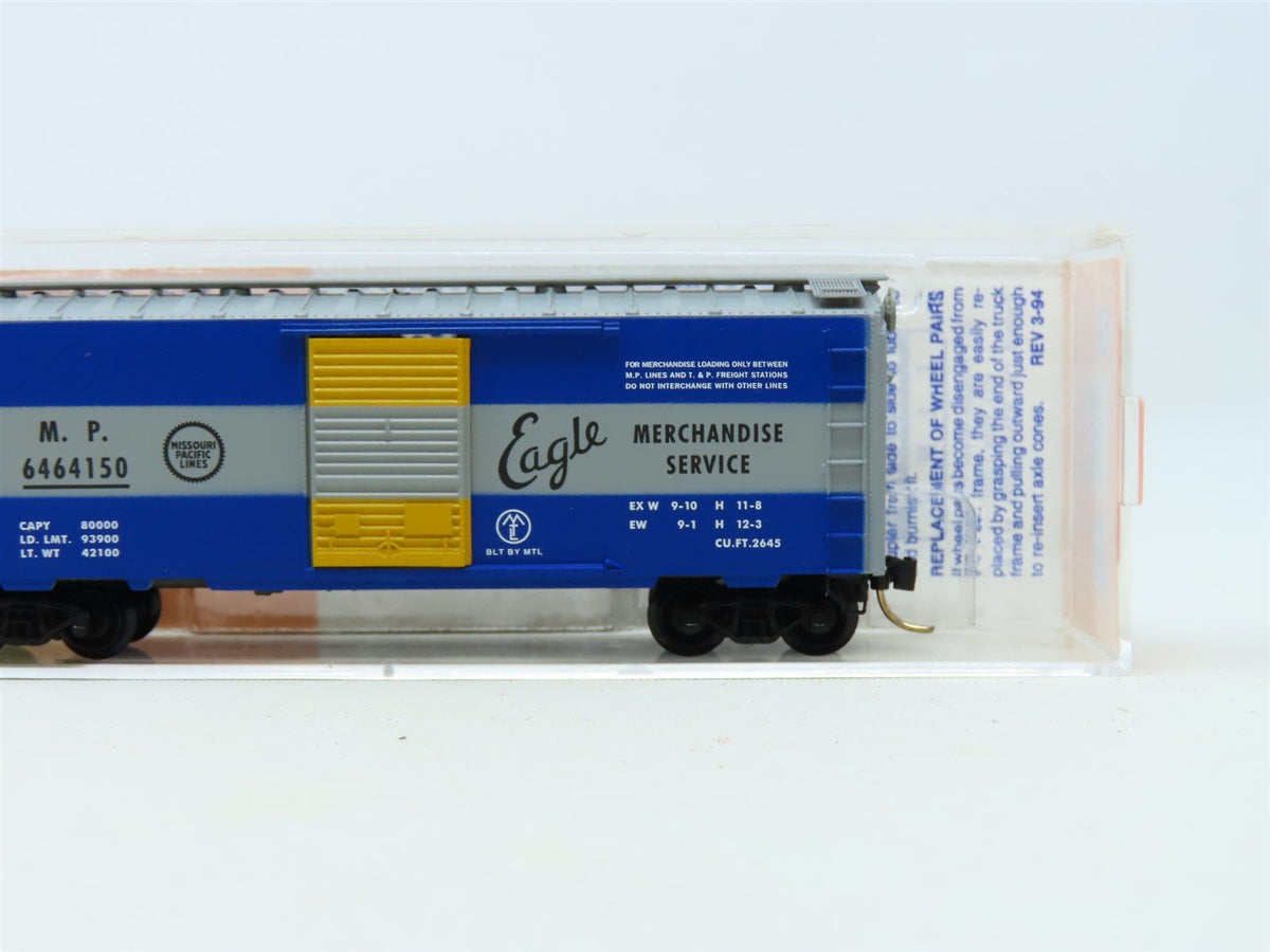 N Scale Micro-Trains MTL Lowell Smith 6464-150 MP &quot;Eagle Route&quot; Boxcar #6464150