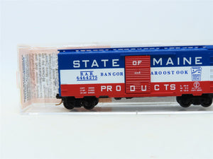 N Micro-Trains MTL Lowell Smith 6464-275 BAR State Of Maine Boxcar #6464275