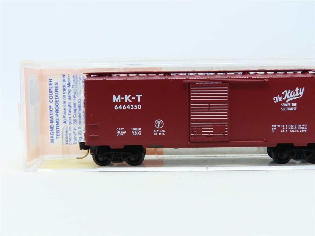 N Scale Micro-Trains MTL Lowell Smith 6464-350 MKT &quot;Katy&quot; Boxcar #6464350