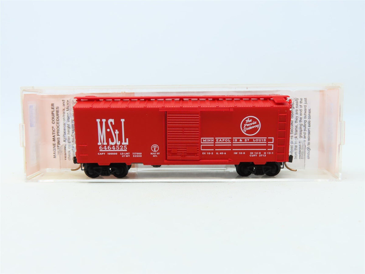 N Micro-Trains MTL Lowell Smith 6464-525 M&amp;Stl The Peoria Gateway Boxcar 6464525