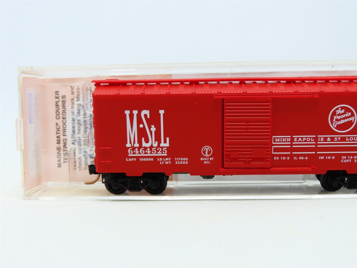 N Micro-Trains MTL Lowell Smith 6464-525 M&amp;Stl The Peoria Gateway Boxcar 6464525