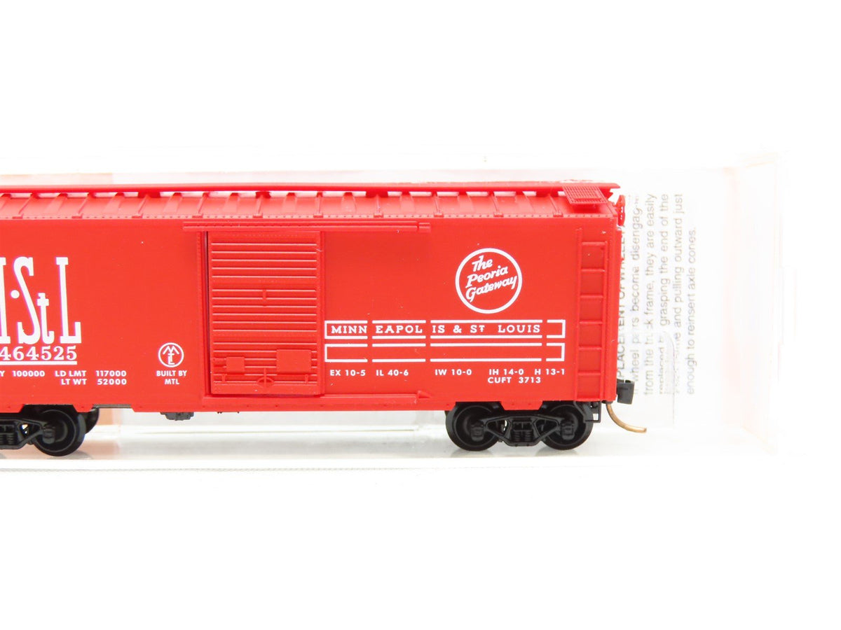 N Micro-Trains MTL Lowell Smith 6464-525 M&amp;Stl The Peoria Gateway Boxcar 6464525