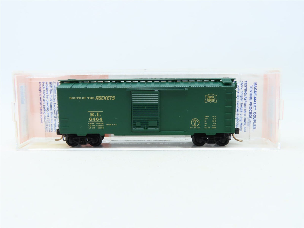 N Micro-Trains MTL Lowell Smith 6464-75 RI Route Of The Rockets Boxcar #6464