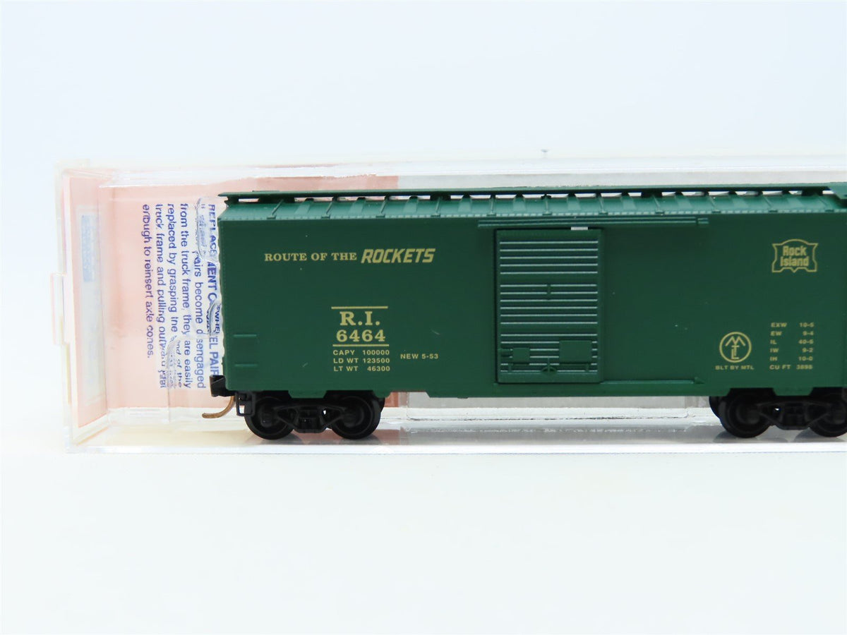 N Micro-Trains MTL Lowell Smith 6464-75 RI Route Of The Rockets Boxcar #6464