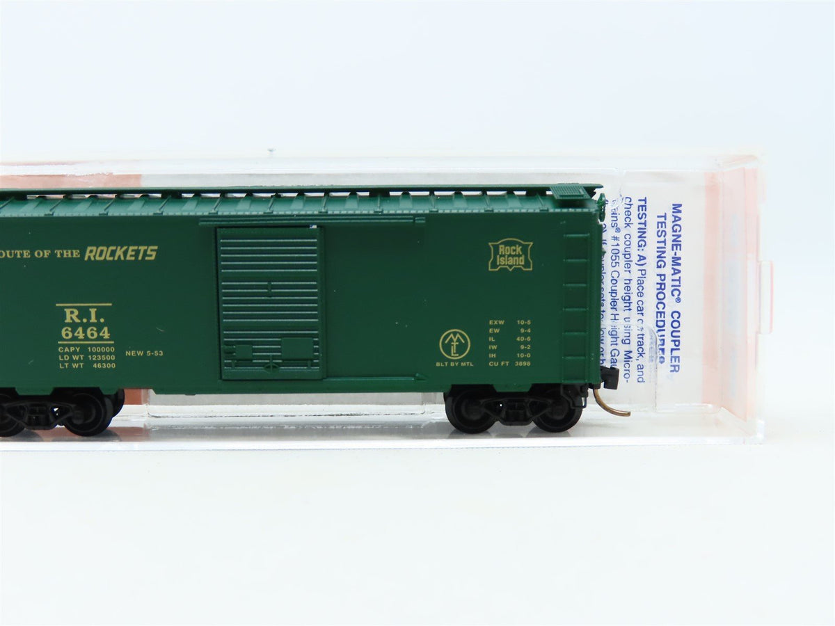 N Micro-Trains MTL Lowell Smith 6464-75 RI Route Of The Rockets Boxcar #6464