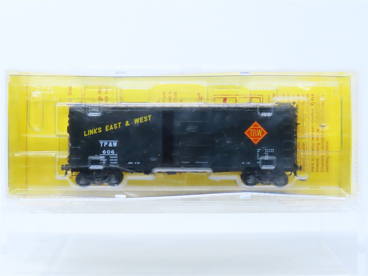 HO Scale Kadee #4809 TP&amp;W Toledo Peoria &amp; Western 40&#39; Box Car #606 - SEALED