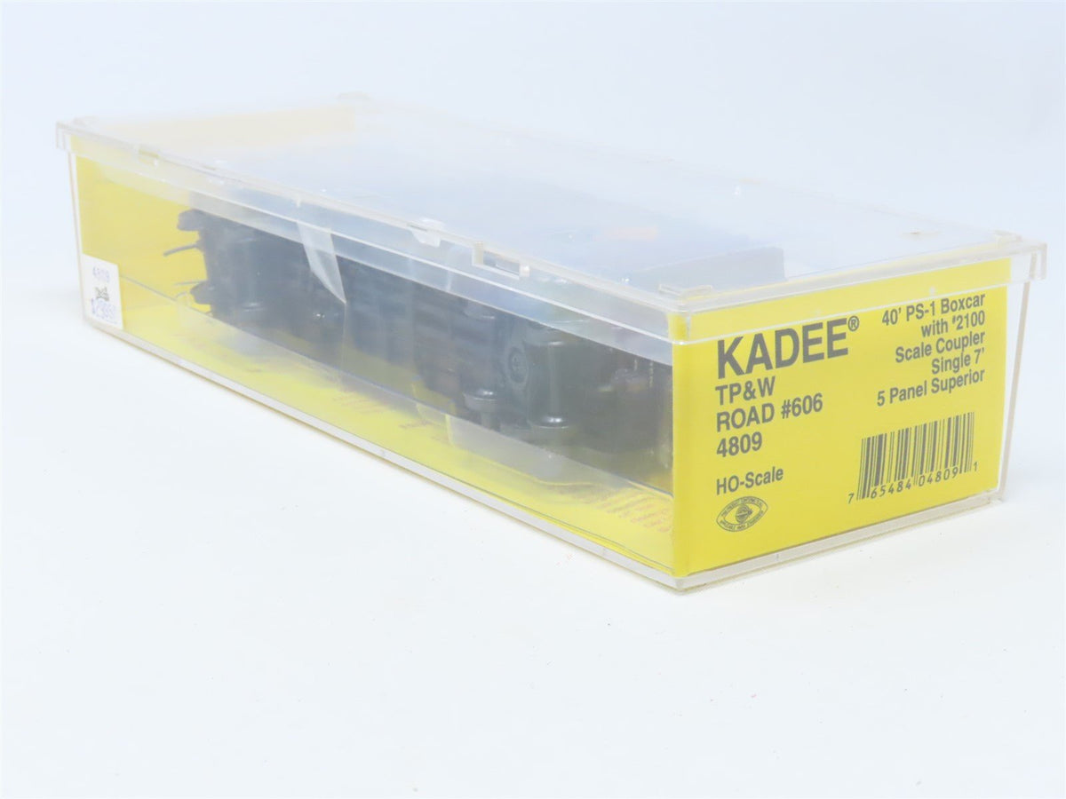 HO Scale Kadee #4809 TP&amp;W Toledo Peoria &amp; Western 40&#39; Box Car #606 - SEALED