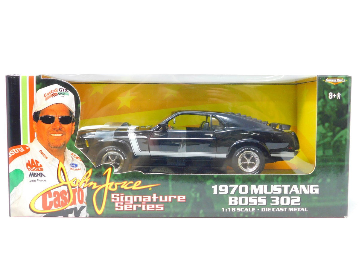 1:18 Scale ERTL American Muscle John Force Signature 32896 1970 Mustang Boss 302