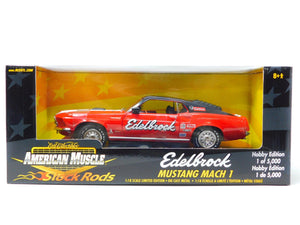 1:18 Scale ERTL American Muscle Hobby Edition 36896 Edelbrock Mustang Mach 1