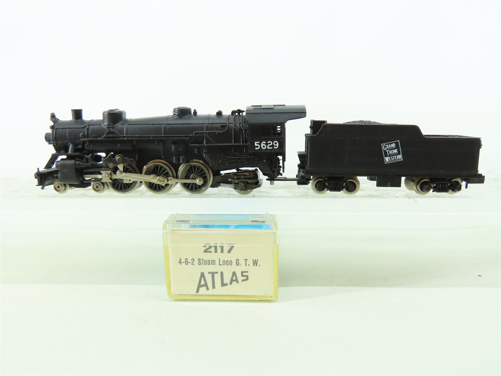 N Scale Atlas 2117 GTW Grand Trunk Western 4-6-2 Steam Locomotive #5629