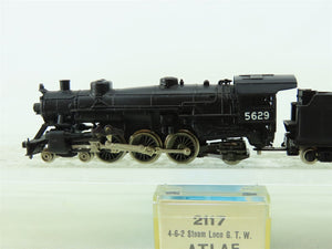 N Scale Atlas 2117 GTW Grand Trunk Western 4-6-2 Steam Locomotive #5629