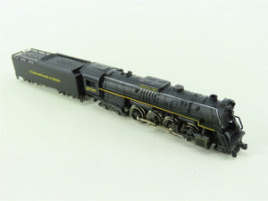 N Scale Rivarossi 9293 C&O Chesapeake & Ohio 2-8-4 Berkshire Steam #2730