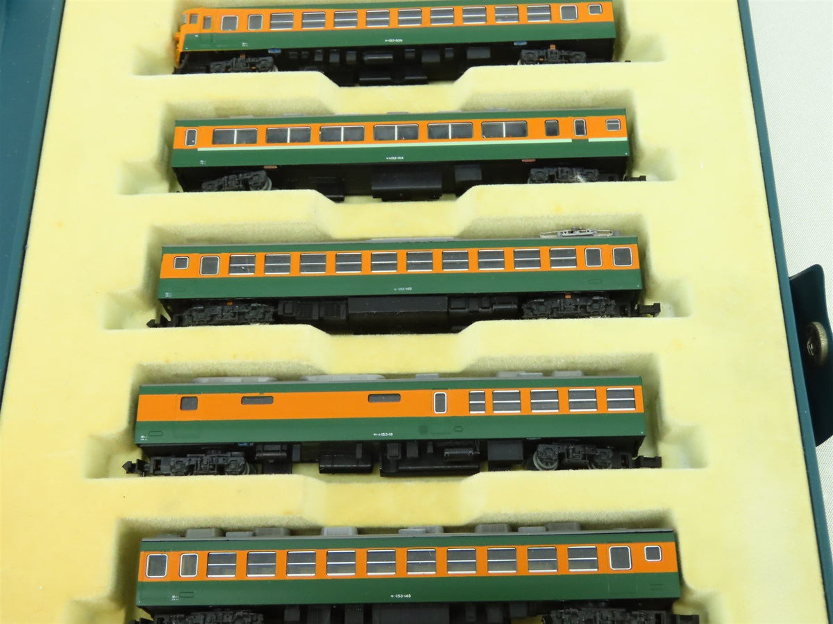 N Scale KATO JNR Japanese National Railways 153 Series EMU Electric 6-Unit Set