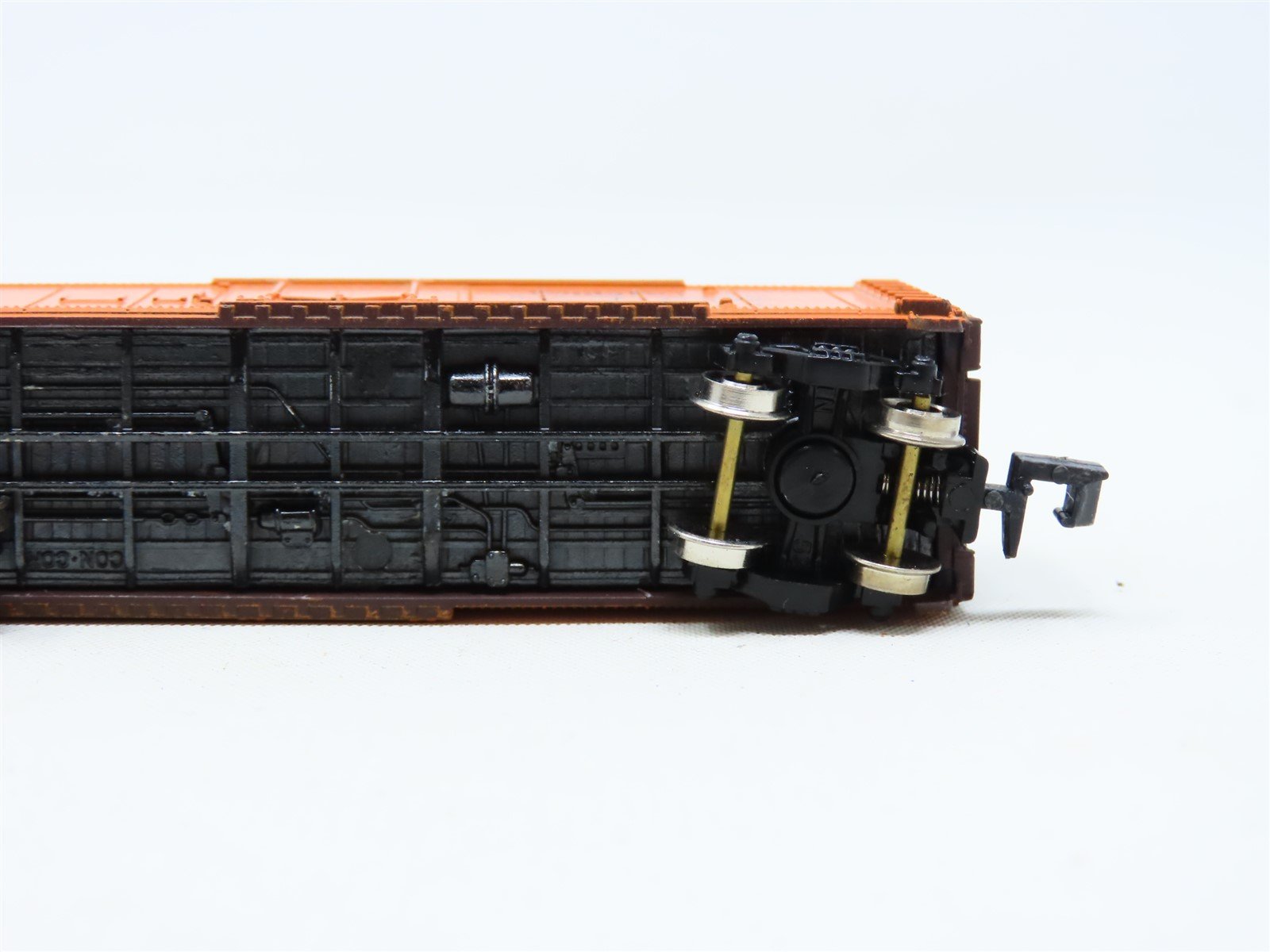 N Scale Con-Cor 0001-01052A SFRD Santa Fe 'Scout' 40' Steel Reefer #11843