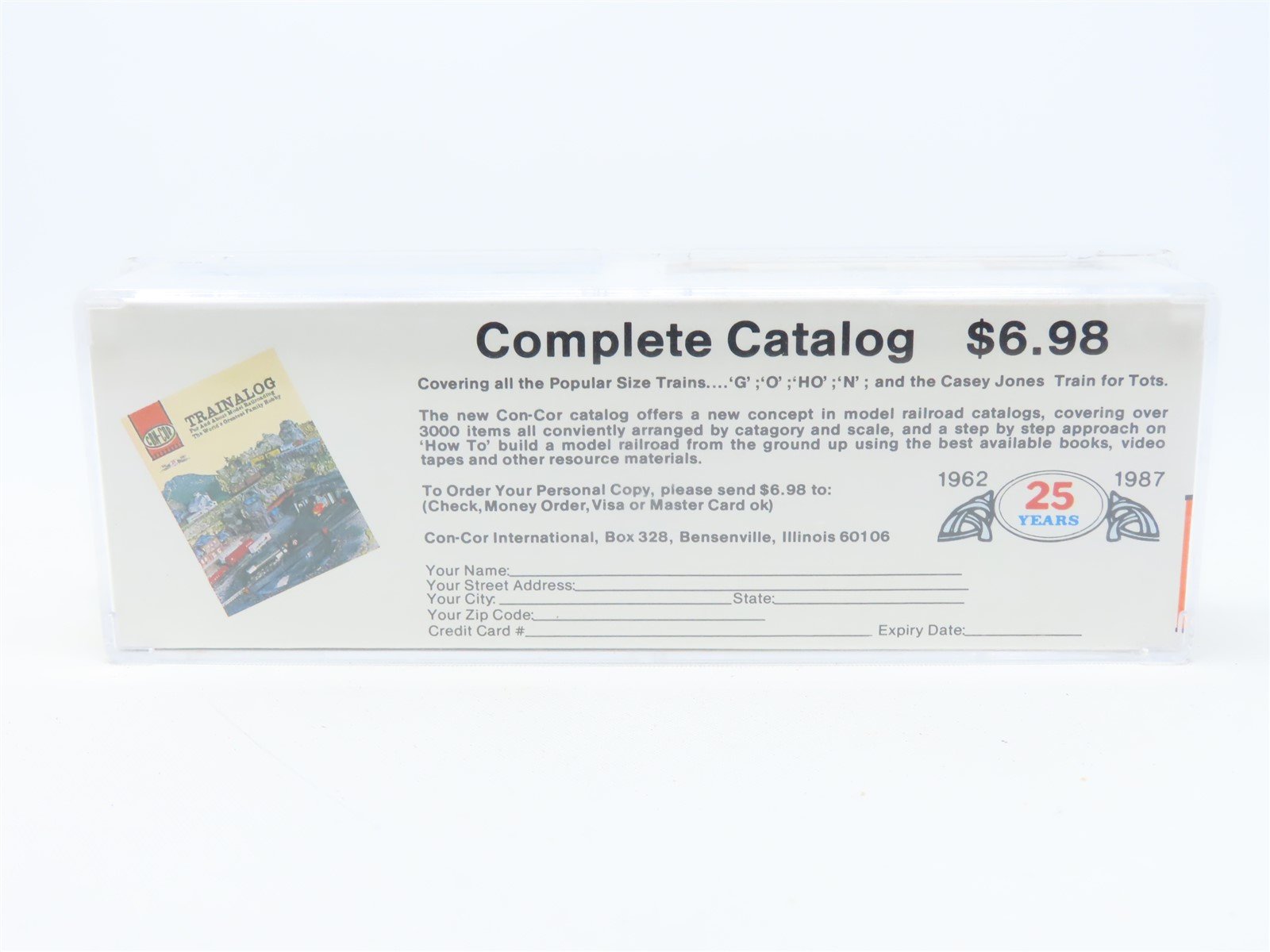 N Scale Con-Cor 0001-01052A SFRD Santa Fe 'Scout' 40' Steel Reefer #11843