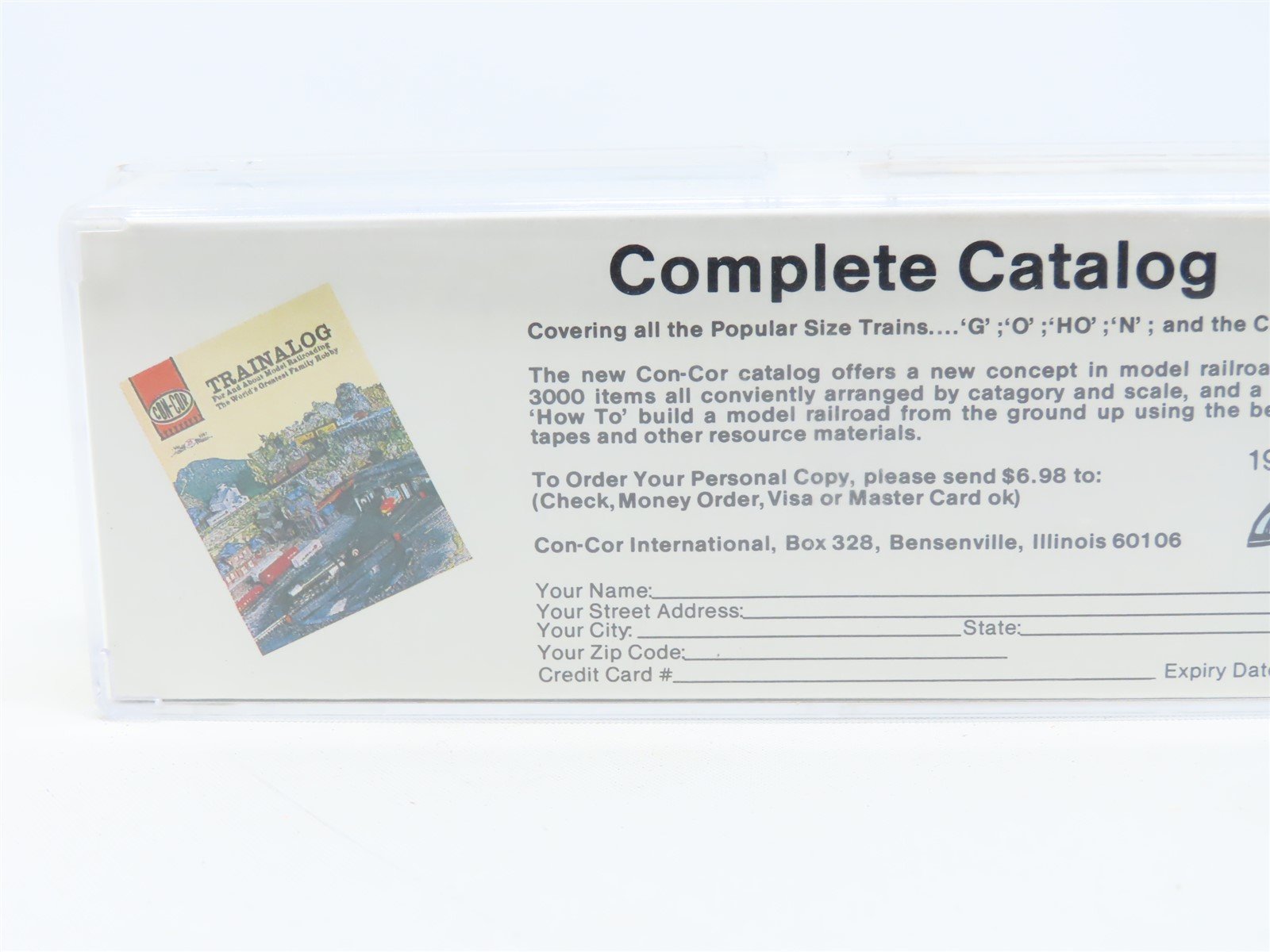 N Scale Con-Cor 0001-01052A SFRD Santa Fe 'Scout' 40' Steel Reefer #11843