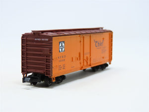 N Scale Con-Cor 001-008850 SFRD Santa Fe 'The Chief' 40' Reefer #35169