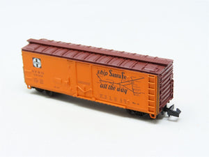 N Scale Con-Cor 001-008850 SFRD Santa Fe 'The Chief' 40' Reefer #35169