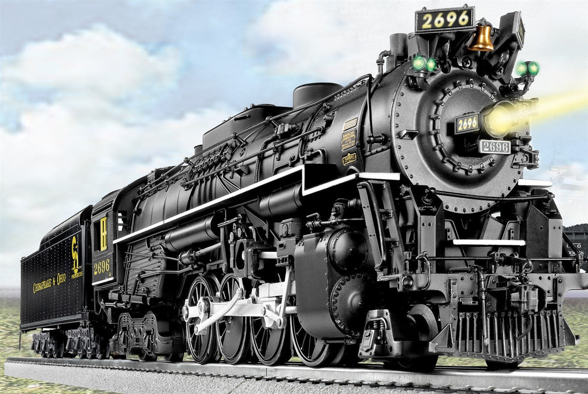 O Gauge 3-Rail Lionel 6-30066 / 6-30067 C&amp;O Empire Builder Complete Train Set