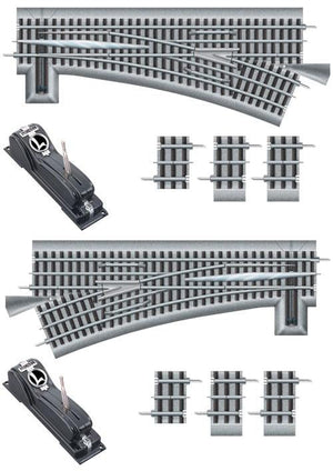 O Gauge 3-Rail Lionel 6-30066 / 6-30067 C&O Empire Builder Complete Train Set