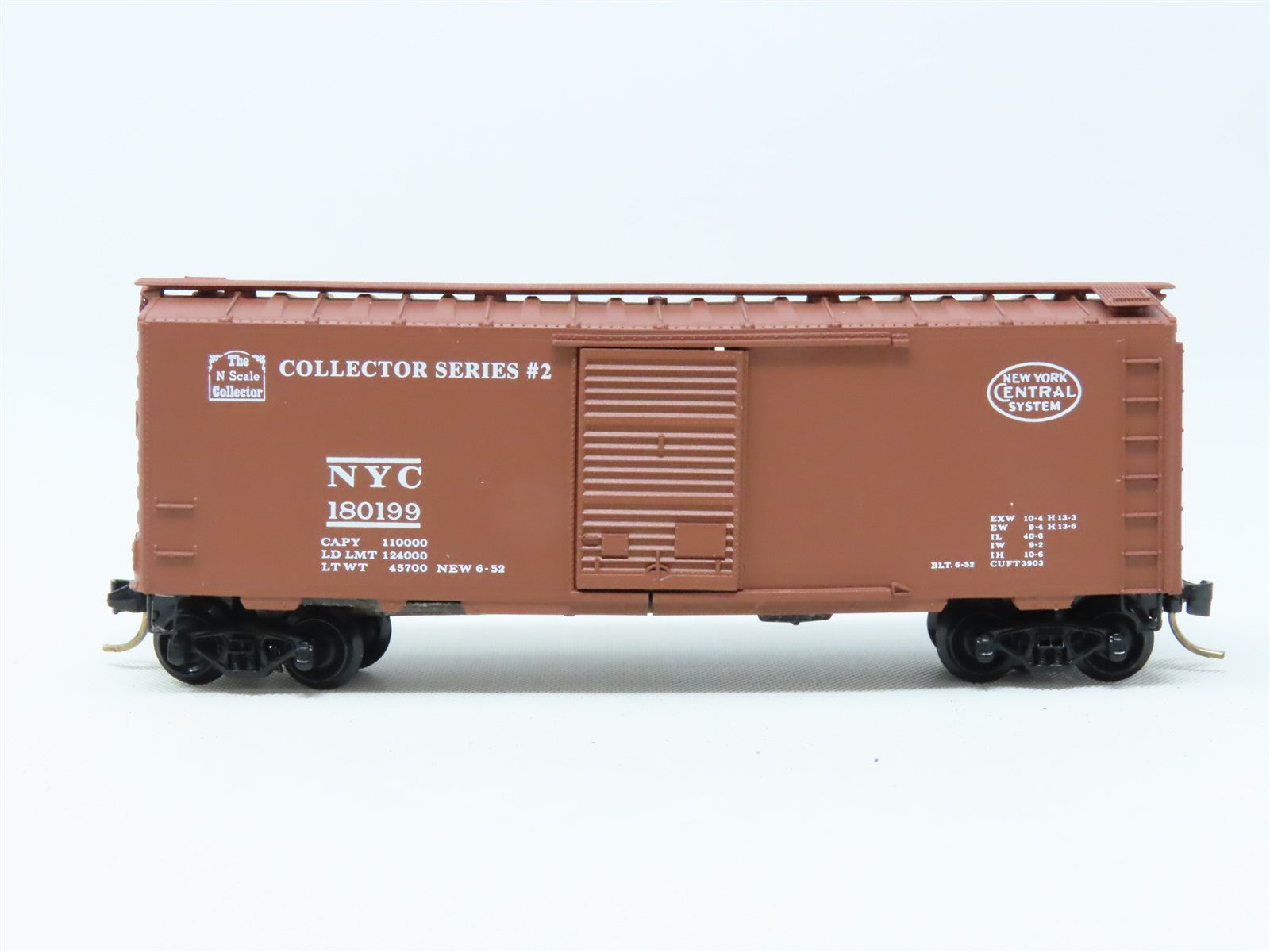 N Scale Micro-Trains MTL NSC Special Run NYC New York Central 40' Box Car 180199