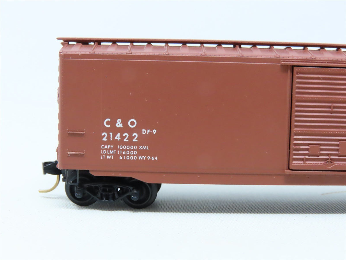 N Scale Kadee Micro-Trains MTL 31080 C&amp;O Chesapeake &amp; Ohio 50&#39; Box Car #21422