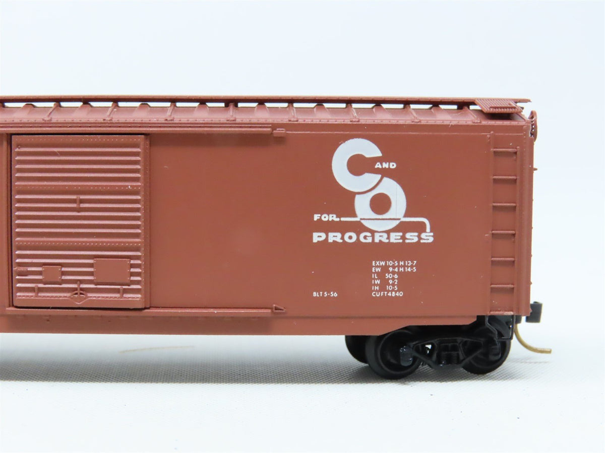 N Scale Kadee Micro-Trains MTL 31080 C&amp;O Chesapeake &amp; Ohio 50&#39; Box Car #21422
