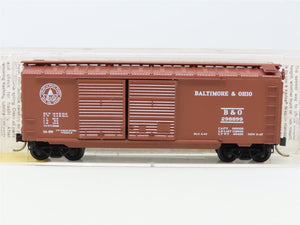 N Scale Kadee Micro-Trains MTL 23040 B&O Baltimore & Ohio 40' Box Car #298899