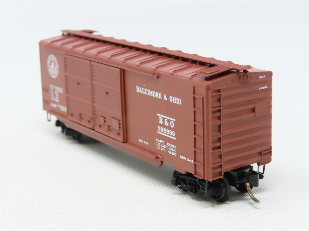 N Scale Kadee Micro-Trains MTL 23040 B&amp;O Baltimore &amp; Ohio 40&#39; Box Car #298899