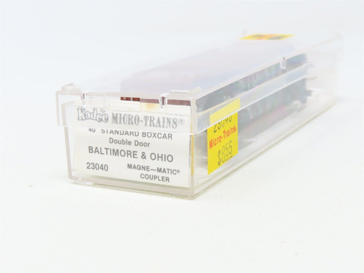 N Scale Kadee Micro-Trains MTL 23040 B&amp;O Baltimore &amp; Ohio 40&#39; Box Car #298899