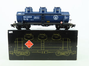 G Aristocraft ART-41606 B&O Baltimore & Ohio 3-Dome Diesel Fuel Tank Car #41606