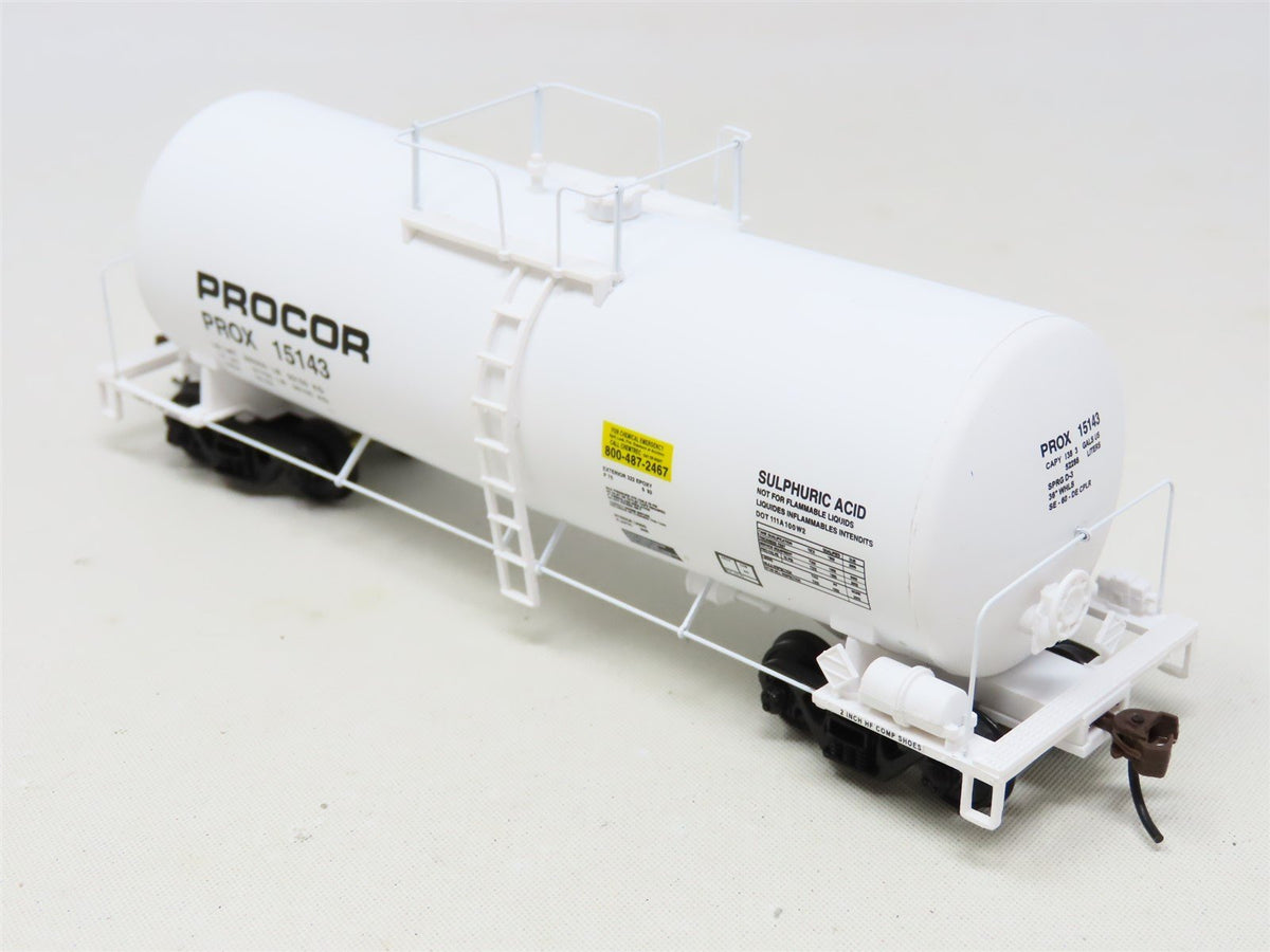 HO Walthers #932-27224 PROX Procor UTLX 16K Gal. Funnel Flow Tank Car (2-Pack)