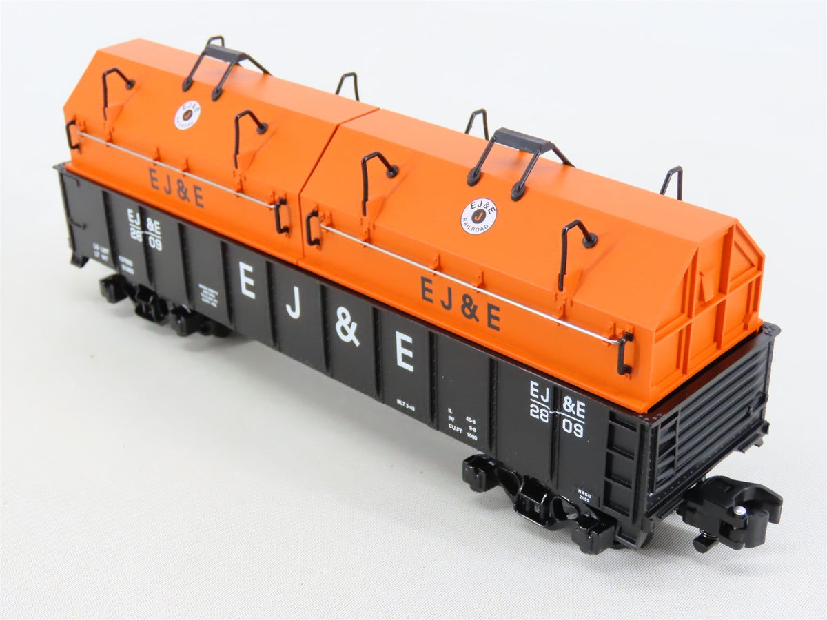 S Scale American Flyer #6-48284 2009 NASG Car EJ&amp;E Gondola w/ Coil Covers #2809