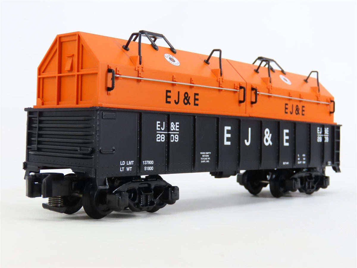 S Scale American Flyer #6-48284 2009 NASG Car EJ&amp;E Gondola w/ Coil Covers #2809