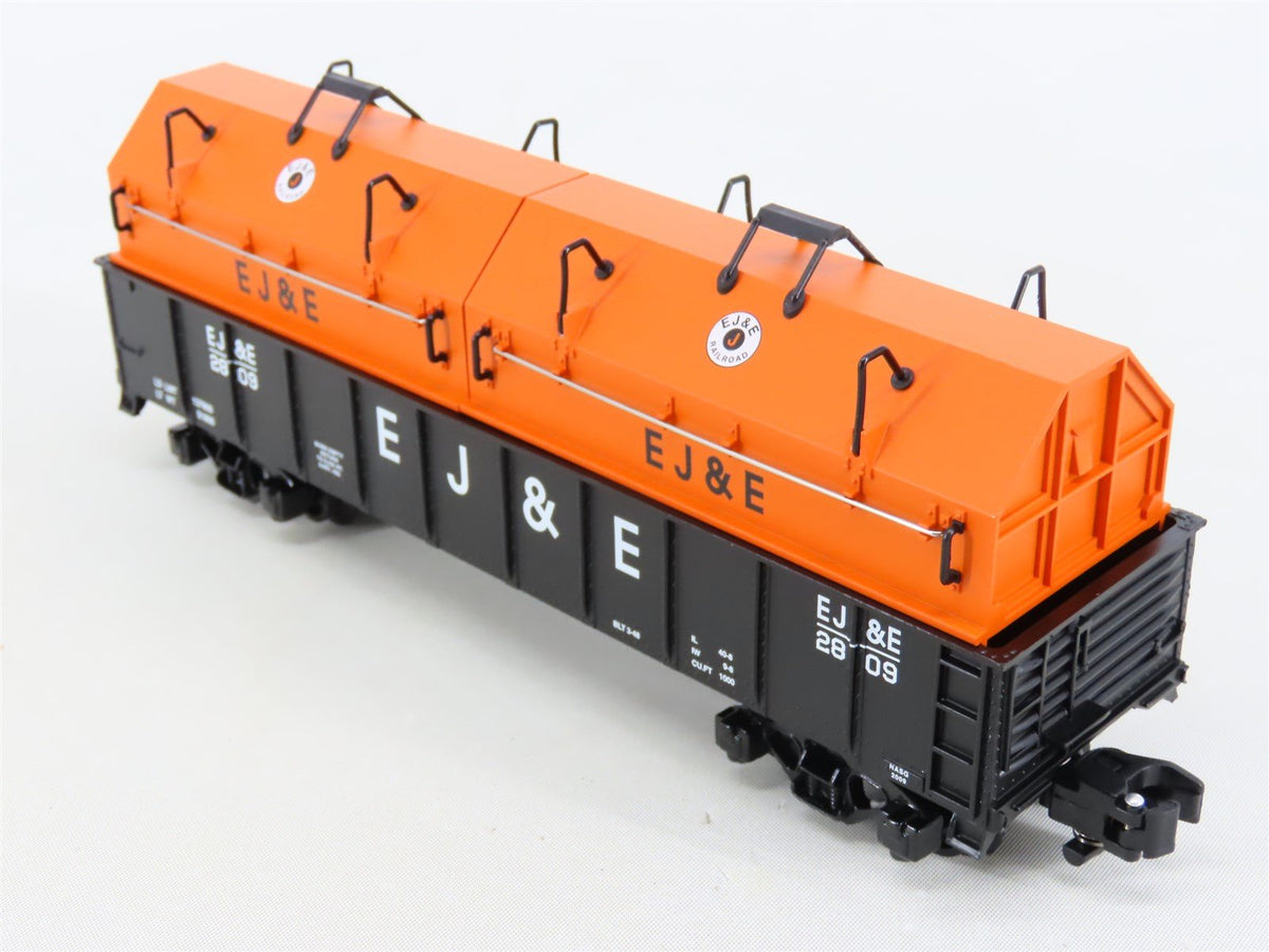 S Scale American Flyer #6-48284 2009 NASG Car EJ&amp;E Gondola w/ Coil Covers #2809