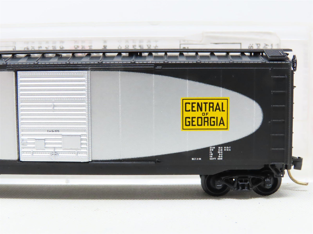 N Micro-Trains MTL 31280 CG Central of Georgia 50&#39; Single Door Box Car #1570