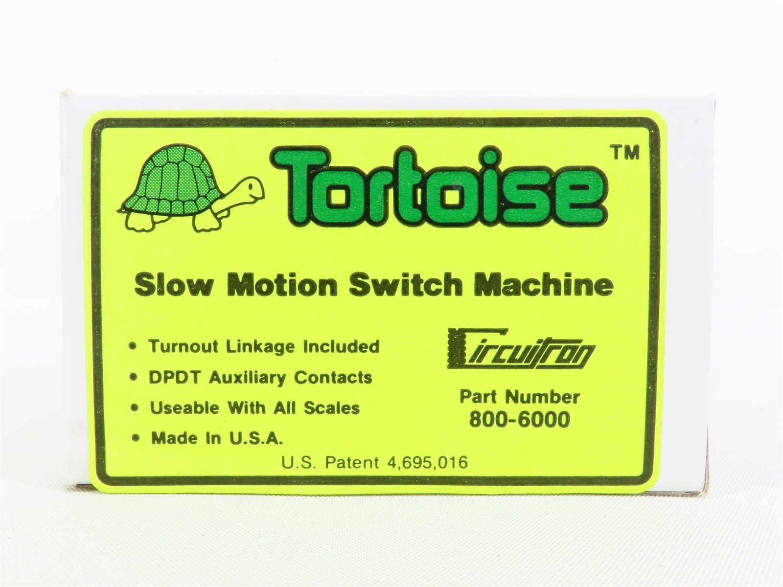Circuitron #800-6000 Tortoise Slow Motion Switch Machine For All Scales