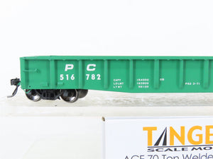 HO Scale Tangent #10714-22 PC Penn Central ACF Welded 70 Ton Gondola #516782