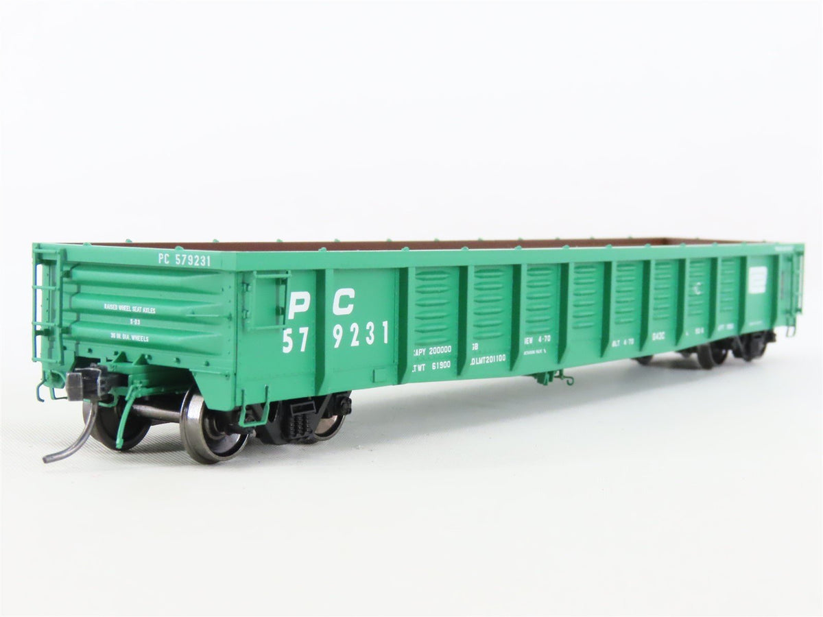 HO Scale Tangent #17012-05 PC Penn Central Class G43 52&#39; Gondola #579231