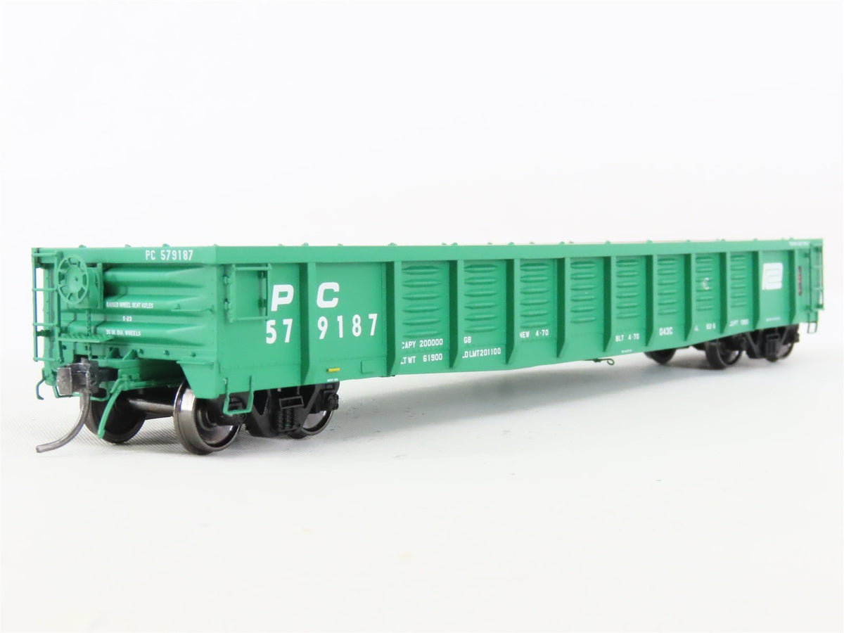 HO Scale Tangent #17012-03 PC Penn Central Class G43 52&#39; Gondola #579187