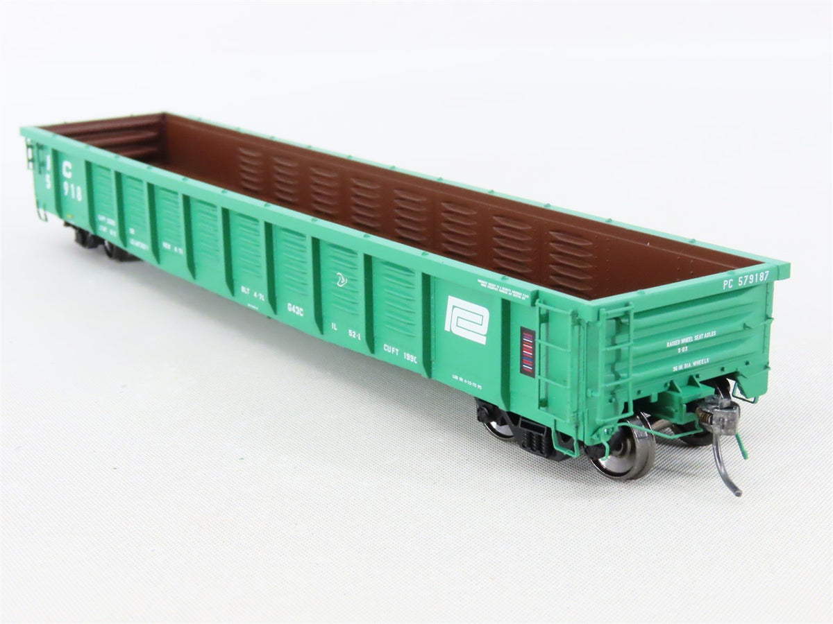 HO Scale Tangent #17012-03 PC Penn Central Class G43 52&#39; Gondola #579187