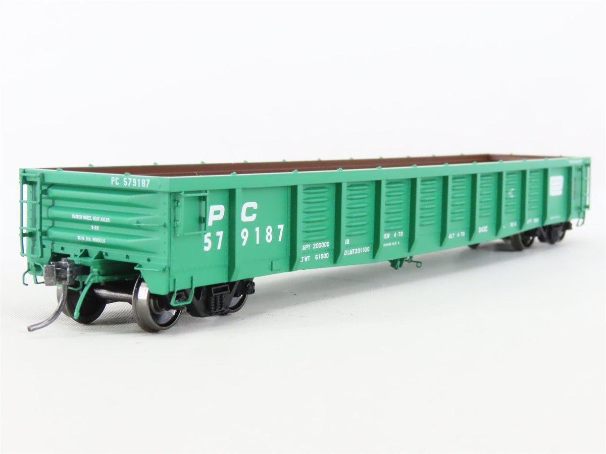 HO Scale Tangent #17012-03 PC Penn Central Class G43 52&#39; Gondola #579187