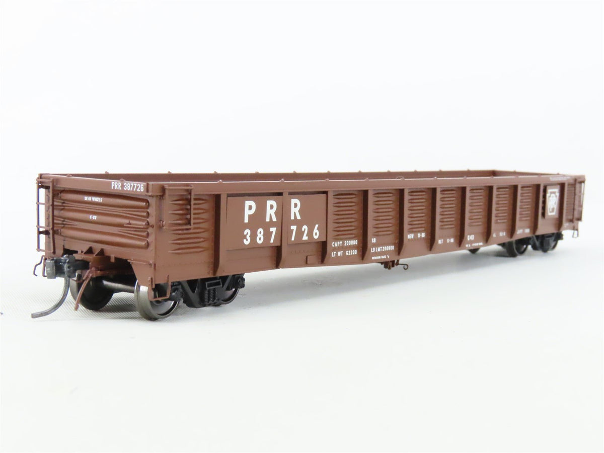 HO Scale Tangent #17010-05 PRR Pennsylvania Class G43 52&#39; Gondola #387726