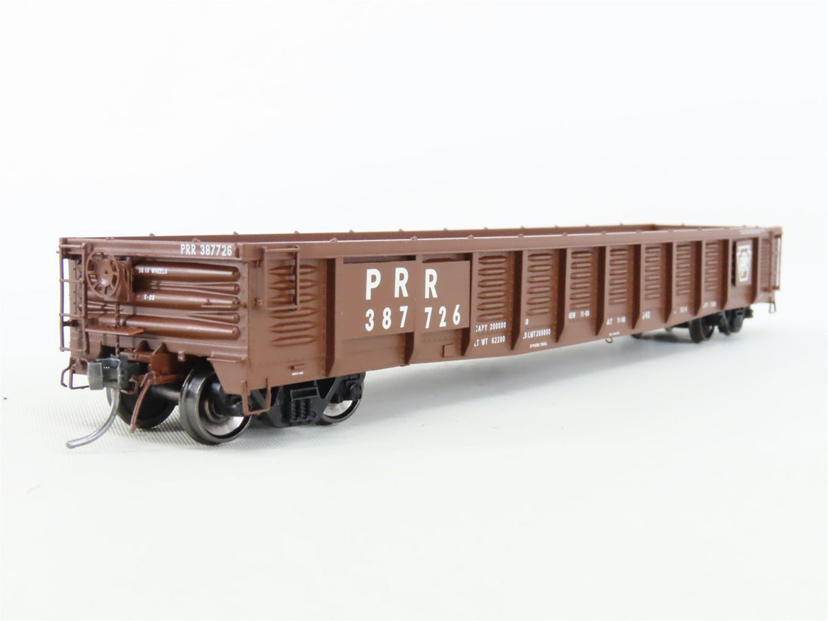 HO Scale Tangent #17010-05 PRR Pennsylvania Class G43 52&#39; Gondola #387726