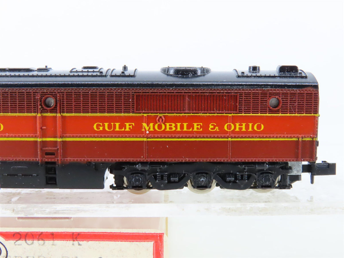 N Scale Con-Cor 2061K GMO Gulf Mobile Ohio PA-1 Diesel Locomotive #290