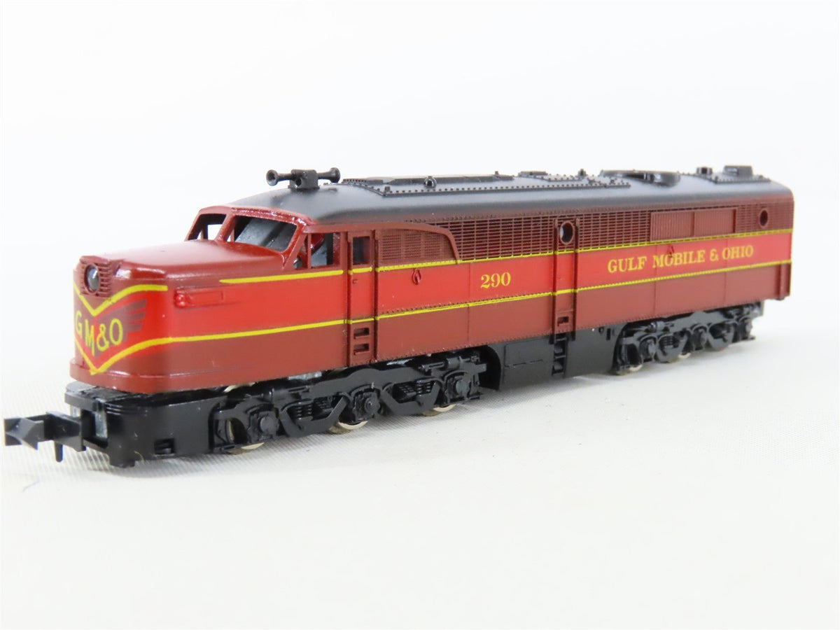 N Scale Con-Cor 2061K GMO Gulf Mobile Ohio PA-1 Diesel Locomotive #290