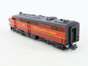 N Scale Con-Cor 2061K GMO Gulf Mobile Ohio PA-1 Diesel Locomotive #290