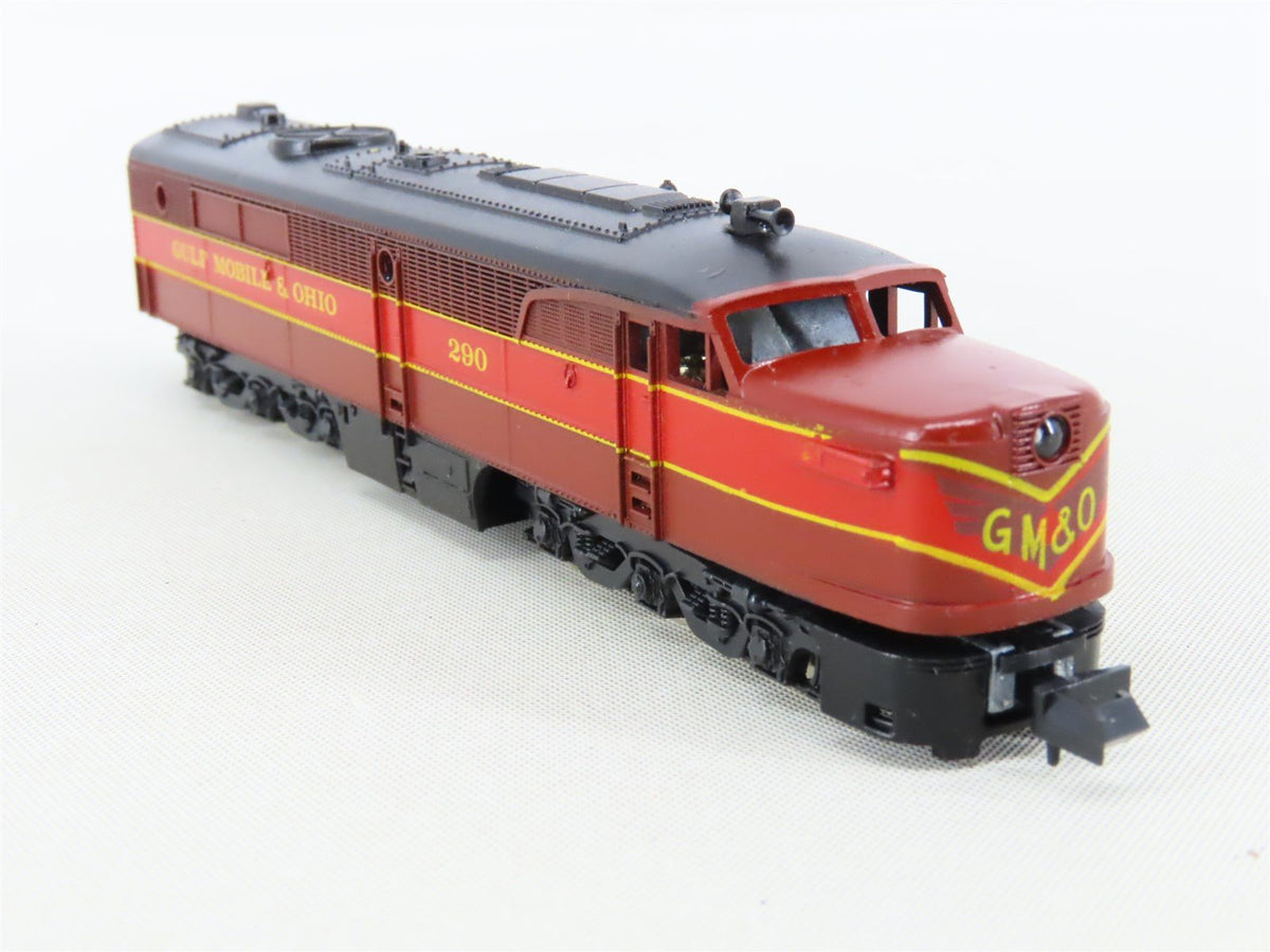 N Scale Con-Cor 2061K GMO Gulf Mobile Ohio PA-1 Diesel Locomotive #290